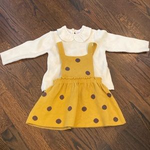 Baby Zara dress and top